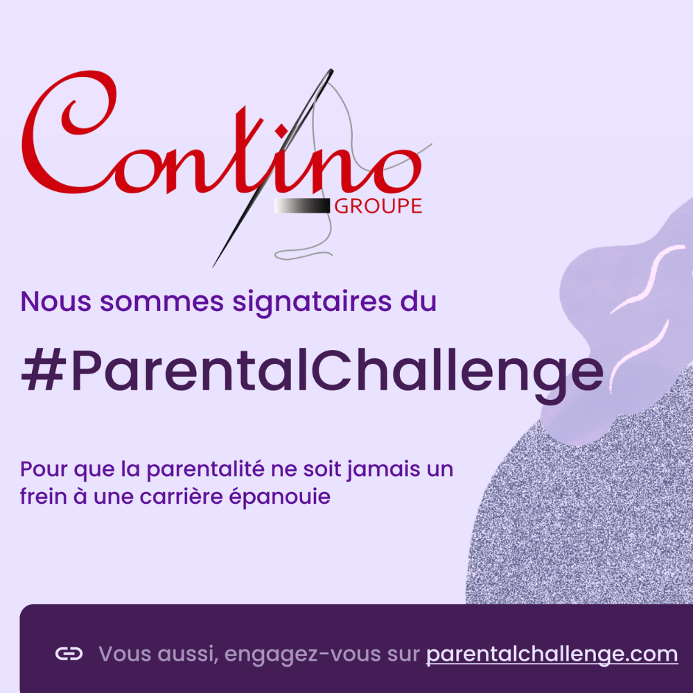 Les salariés sont au coeur de AE2M GROUPE CONTINO entreprise de confection textile française est signataire du parental challenge